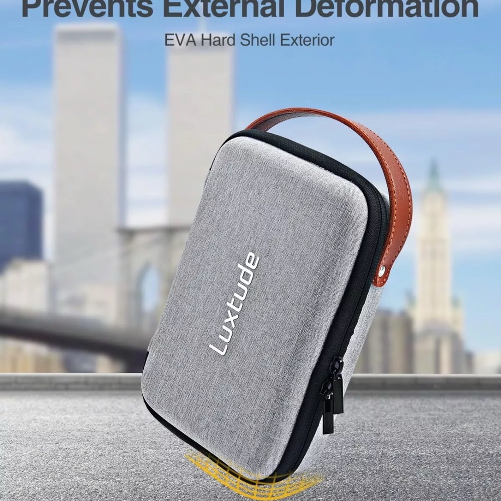 Luxtude Gray Hard Shell Case